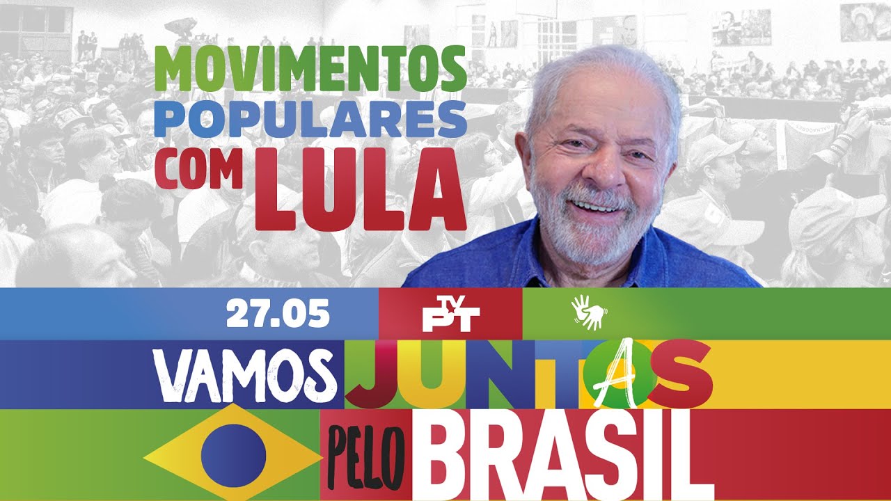 27/05/2022 | Encontro de Lula com dirigentes sindicais e líderes de movimentos populares